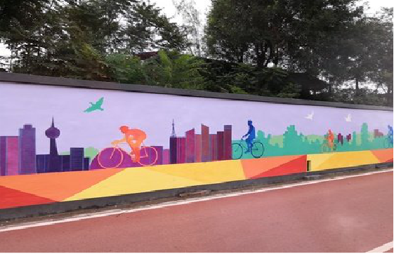 沐川墙体彩绘-围墙