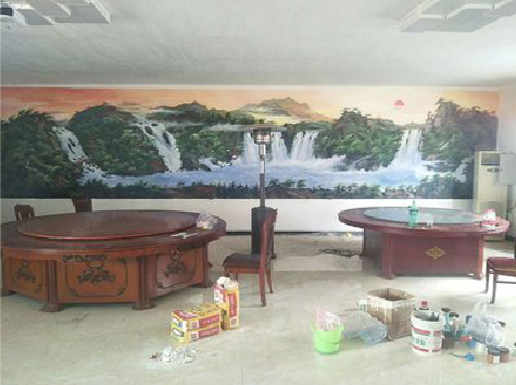 沐川墙绘-写实风景