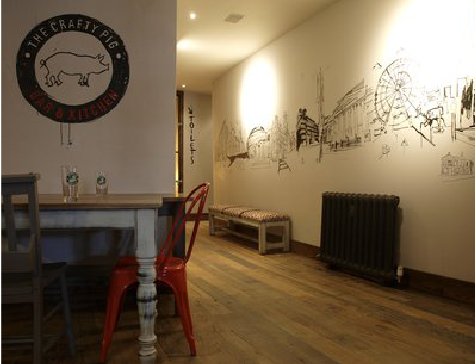 沐川教你判断手绘墙质量的好坏。