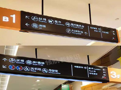 沐川如何通过商场标识牌引导客流分布？