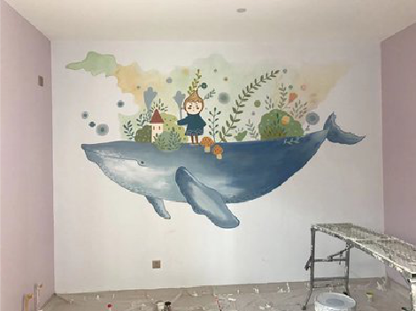 沐川手绘墙的特点及优势。